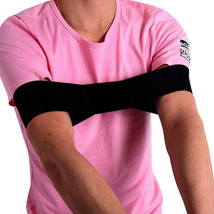 Golf Swing Training Aid Golf Arm Band Posture Motion Correction Belt Free Post - Aimall
