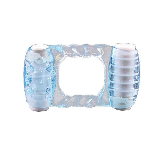 Double Vibration Ring Vibration Sleeves Lock Fine Adult Products Wholesale NEW - Aimall