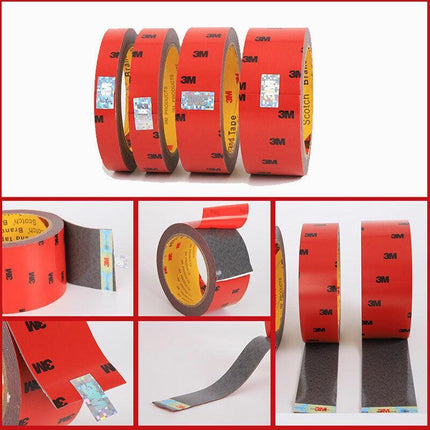 Vehicle 3M Strong Permanent Double Sided Super Sticky Versatile Roll Tape Craft - Aimall
