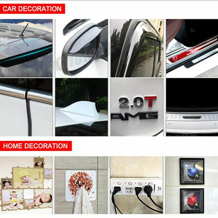 Vehicle 3M Strong Permanent Double Sided Super Sticky Versatile Roll Tape Craft - Aimall