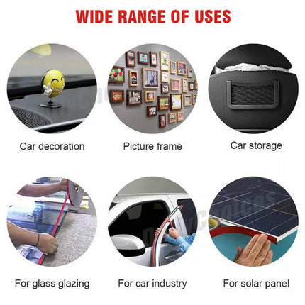Vehicle 3M Strong Permanent Double Sided Super Sticky Versatile Roll Tape Craft - Aimall
