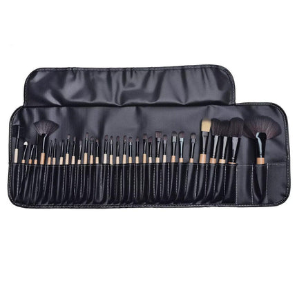 24 Pcs Professional Makeup Brush Kit Set Cosmetic Make Up Beauty Brushes Bag AU - Aimall