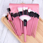 24 Pcs Professional Makeup Brush Kit Set Cosmetic Make Up Beauty Brushes Bag AU - Aimall