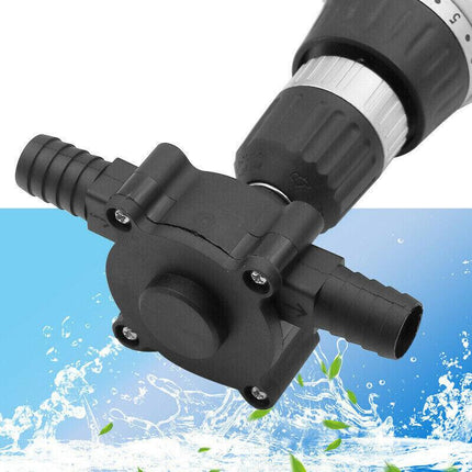 Hand Electric Drill Drive Self Priming Pump Water Oil Transfer Small Pumps Home - Aimall