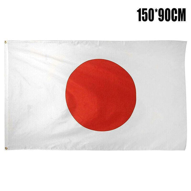 Large Japanese Japan Flag Heavy Duty Outdoor 90 X 150 CM - 3ft x 5ft AU Stock - Aimall