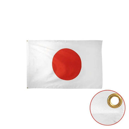 Large Japanese Japan Flag Heavy Duty Outdoor 90 X 150 CM - 3ft x 5ft AU Stock - Aimall