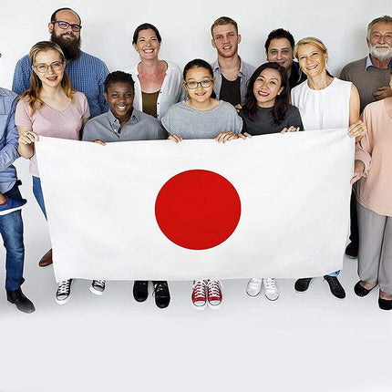 Large Japanese Japan Flag Heavy Duty Outdoor 90 X 150 CM - 3ft x 5ft AU Stock - Aimall