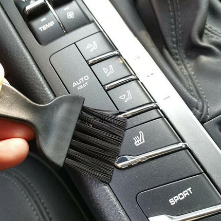 6Pcs Anti-Static Keyboard Cleaning Kit Black Plastic Laptop PC Dust Cleaner Brus - Aimall