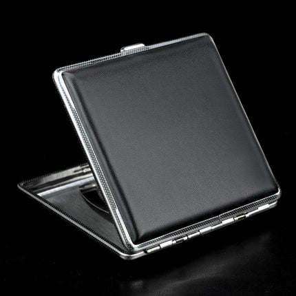 Stainless Steel+Pu Cigar Cigarette Tobacco Case Pocket Pouch Holder Box AU Stock - Aimall
