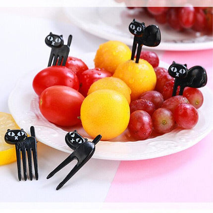 36 Pcs Mini Kids Animal Food Fruit Picks Forks Lunch Box Accessory Decor Tool AU - Aimall