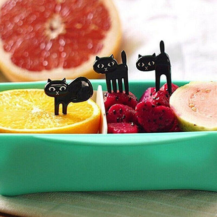 36 Pcs Mini Kids Animal Food Fruit Picks Forks Lunch Box Accessory Decor Tool AU - Aimall