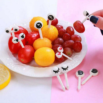 36 Pcs Mini Kids Animal Food Fruit Picks Forks Lunch Box Accessory Decor Tool AU - Aimall