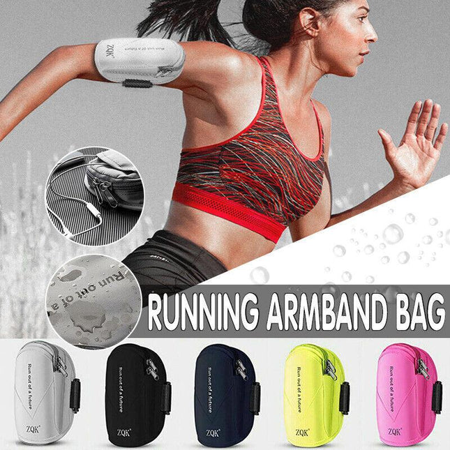 Universal Outdoor Sports Armband Case Phone Holder Gym Running Jogging Arm Band - Aimall