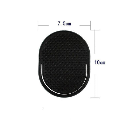 Men Beard Mustache Palm Scalp Massage Black Hair Shampoo Hair Comb Brush Tool AU - Aimall