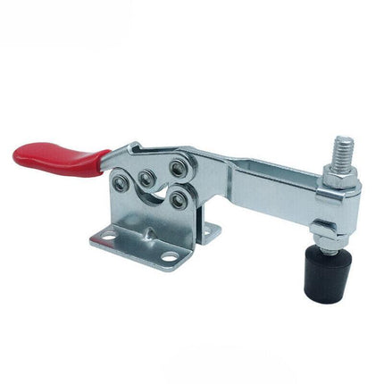 4x 100Kg/220Lb Holding Capacity Quick Release Hand Tool Toggle Clamp Horizontal - Aimall