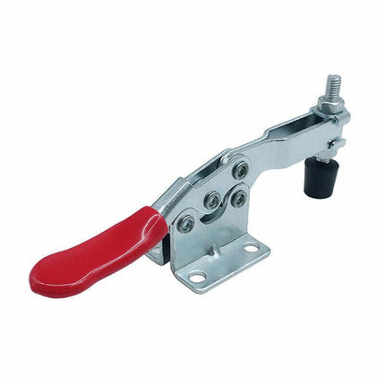 4x 100Kg/220Lb Holding Capacity Quick Release Hand Tool Toggle Clamp Horizontal - Aimall