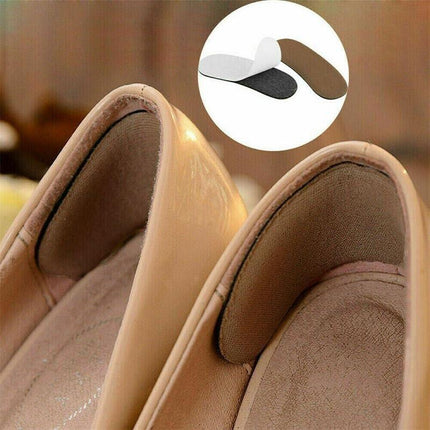 5 Pairs Sticky Fabric Shoe Pads Cushion Liner Grips Back Heel Inserts Insoles AU - Aimall