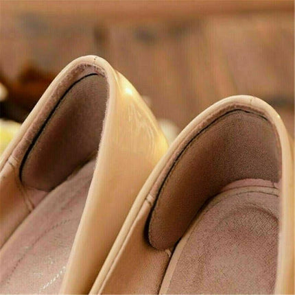 5 Pairs Sticky Fabric Shoe Pads Cushion Liner Grips Back Heel Inserts Insoles AU - Aimall