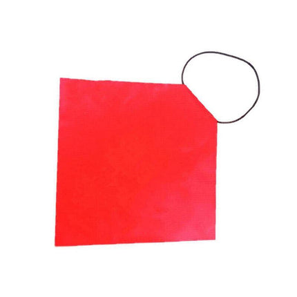 PROPELLOR SAFETY SIGNAL FLAG - HI-VIS ORANGE PVC - Boat/Marine/Trailer/Long Load - Aimall