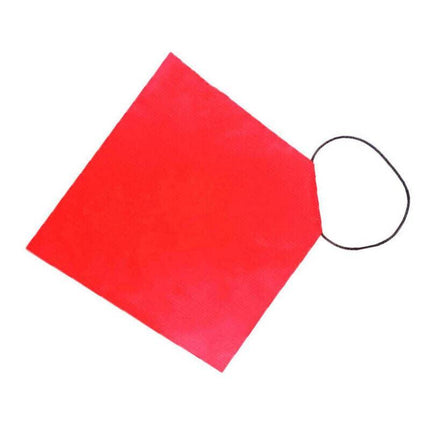PROPELLOR SAFETY SIGNAL FLAG - HI-VIS ORANGE PVC - Boat/Marine/Trailer/Long Load - Aimall