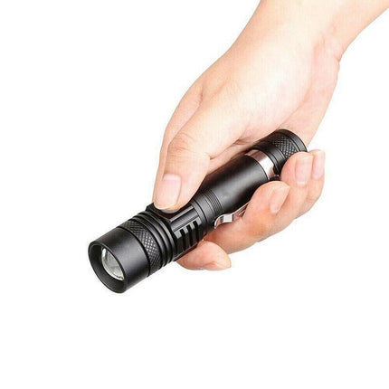 2X 60000lm LED Flashlight Torch For Bike Mount USB Rechargeable T6 XM-L AU - Aimall