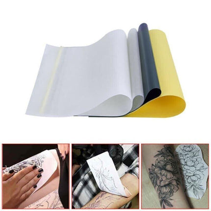 20pcs Tattoo Stencil Paper Transfer Spirit Thermal Carbon Tracing Copier Kit AU - Aimall