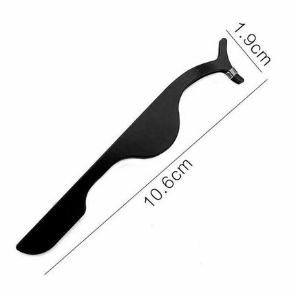 False Eyelash Clip Tweezers Beauty Tool Remover Nipper Extension Applicator AU - Aimall