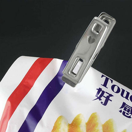 20-320PCS Stainless Steel Clothes Pegs Clips Hanging Pins Laundry Clamps Metal - Aimall