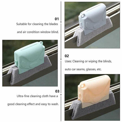 Window Door Track Cleaning Brush Gap Groove Sliding Tools Dust Cleaner Kitchen - Aimall