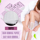 100Pcs Pre-Cut Strips Pack Non Woven Disposable 70gsm Wax Waxing Papers Cut New - Aimall