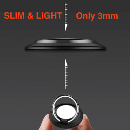 iRing Phone Ring Finger Holder Stand Car Mount Hook for iPhone iPad Mobile Grip - Aimall