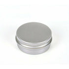 50-200PCS Durable Silver Aluminum Cosmetic Pot Lip Balm Jar Containers Empty Tin - Aimall
