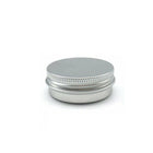 50-200PCS Durable Silver Aluminum Cosmetic Pot Lip Balm Jar Containers Empty Tin - Aimall