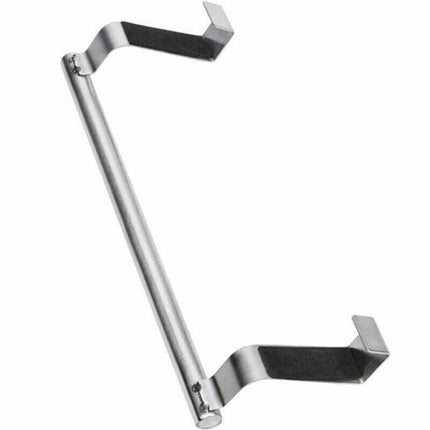Over Door Tea Towel Holder Rack Kitchen Bathroom Rail Cupboard Hanger Bar Hook A - Aimall
