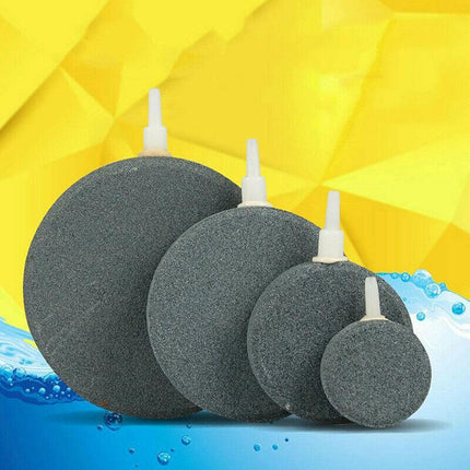 Round Air Stone Disk Bubble Diffuser Airstone Hydroponics Aquarium Fish Tank AU - Aimall