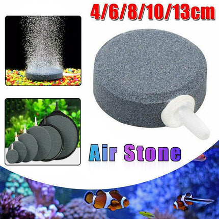 Round Air Stone Disk Bubble Diffuser Airstone Hydroponics Aquarium Fish Tank AU - Aimall