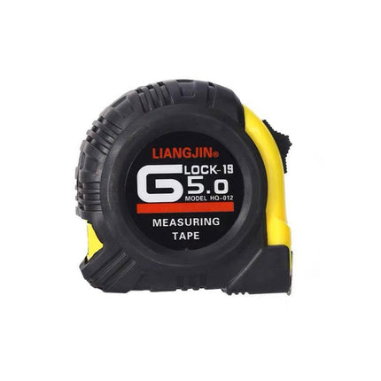 3/5/10m Measuring Tape Measure Steel Ruler Rule Lock Rubber Grip Metric & Inch - Aimall