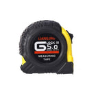 3/5/10m Measuring Tape Measure Steel Ruler Rule Lock Rubber Grip Metric & Inch - Aimall