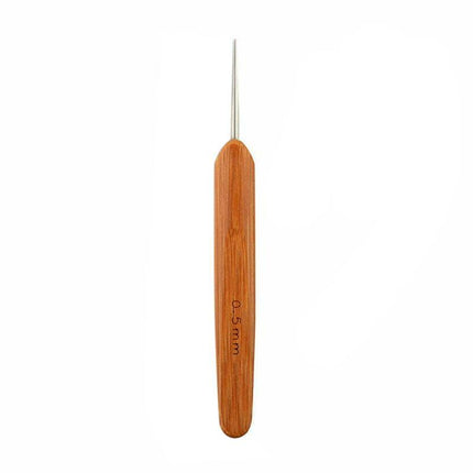 Bamboo Crochet Dreadlock Hook Needle Dread Tool Braiding Hair Maintenance Craft - Aimall