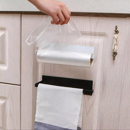 Paper Towel Holder Hanger Rack Kitchen Shelf Organizer Under Roll Cabinet Cup AU - Aimall