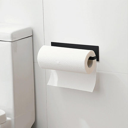 Paper Towel Holder Hanger Rack Kitchen Shelf Organizer Under Roll Cabinet Cup AU - Aimall