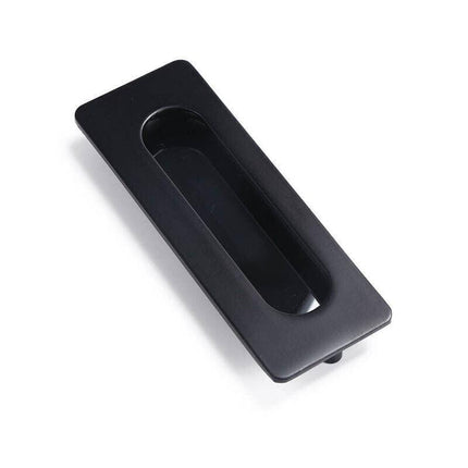 Kitchen Flush handles drawer Cabinet Sliding door pulls matte black furniture AU - Aimall