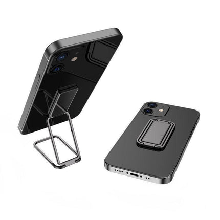 Portable Multifunctional Folding Metal Mobile Phone Holder Bracket Desktop Stand - Aimall