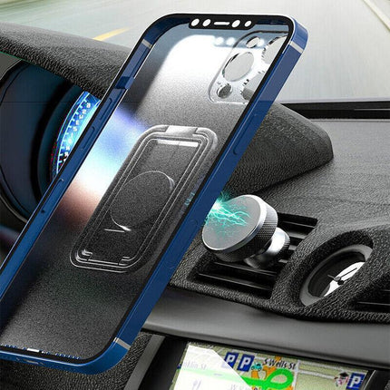 Portable Multifunctional Folding Metal Mobile Phone Holder Bracket Desktop Stand - Aimall