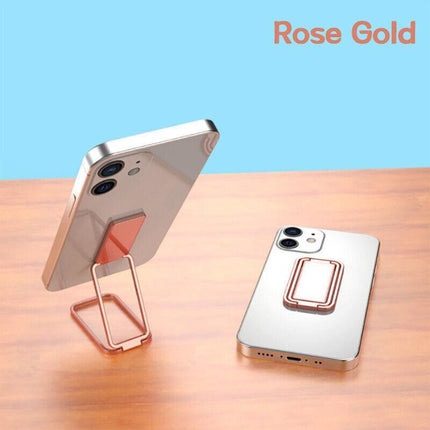 Portable Multifunctional Folding Metal Mobile Phone Holder Bracket Desktop Stand - Aimall