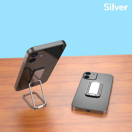 Portable Multifunctional Folding Metal Mobile Phone Holder Bracket Desktop Stand - Aimall