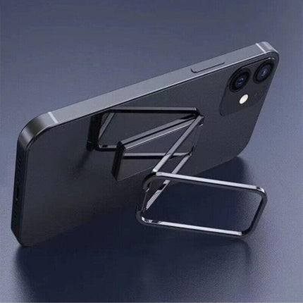 Portable Multifunctional Folding Metal Mobile Phone Holder Bracket Desktop Stand - Aimall