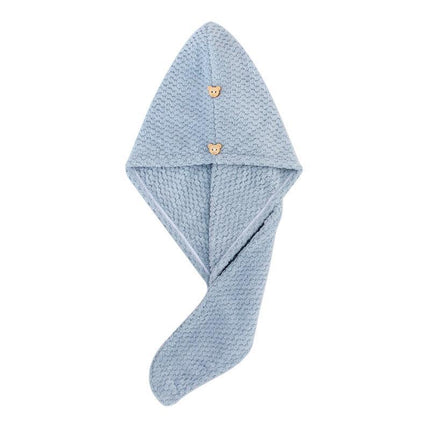 Quick Dry Hair Towel Drying Turban Bath Towel Head Wrap Fast Hat Spa Cap Soft AU - Aimall