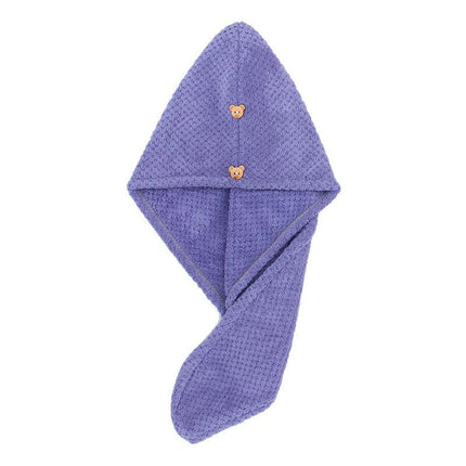 Quick Dry Hair Towel Drying Turban Bath Towel Head Wrap Fast Hat Spa Cap Soft AU - Aimall