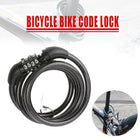 Bicycle Bike Code Lock Locker 4 Digits Password Code Steel Cable Secure Tough AU - Aimall